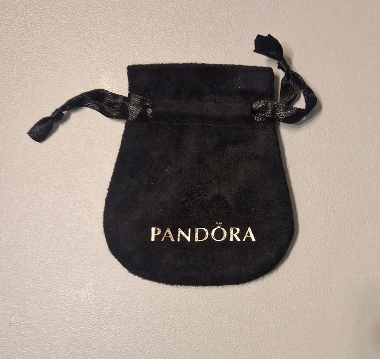 Pandora nowy oryginalny woreczek, sakiewka na biżuterię