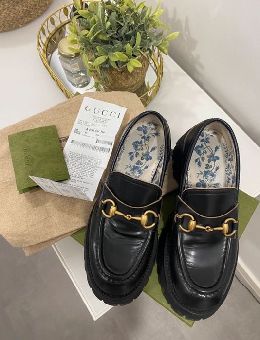 Moccasins Gucci novos