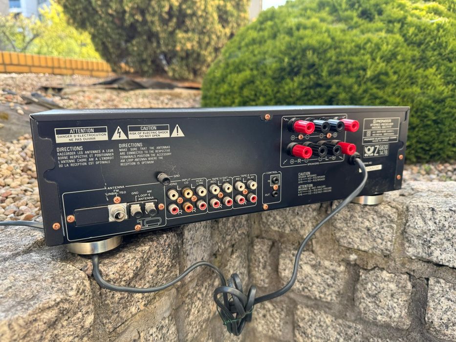 ‼️Amplituner Pioneer SX-777‼️ Prawie topowy model Pięknie brzmi, 100w na kanał. Pilot