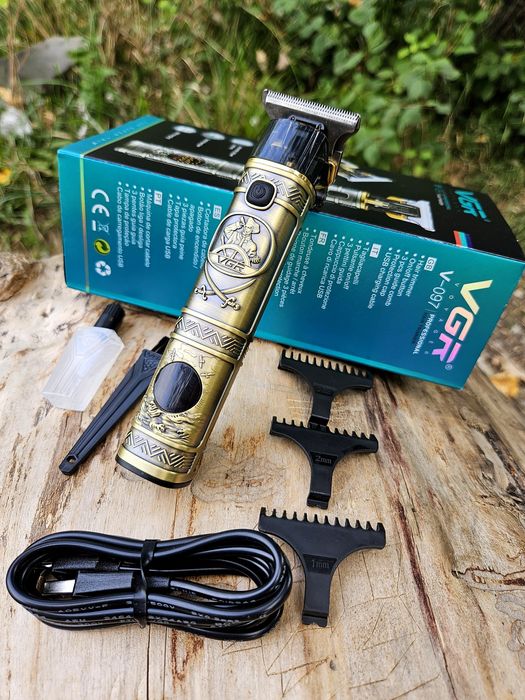 Професійний тример vgr 097 трімер окантовочний триммер  2000 mah акум