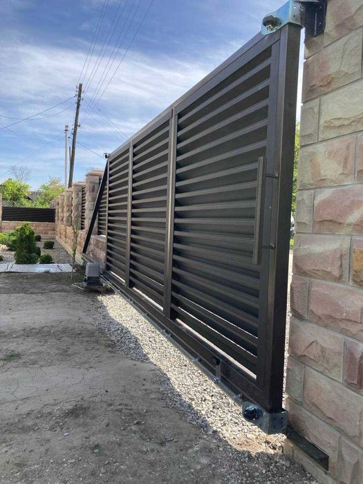 Монтаж брами та огорожі. Хвіртки. Зварювальні роботи під замовлення.