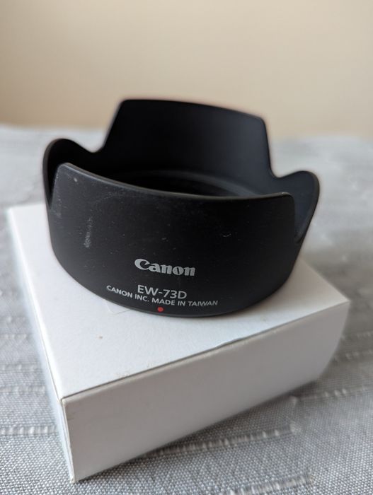 ОРИГИНАЛЬНАЯ бленда объектива Canon EW73D EFS 18-135mm USM