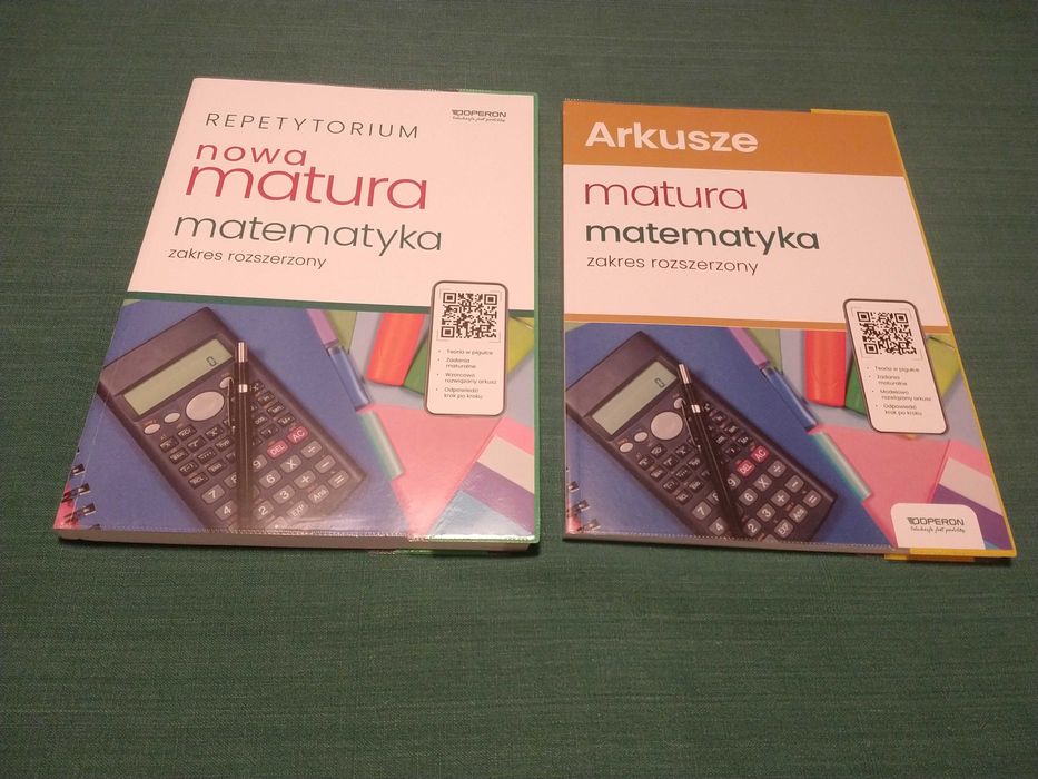 nowa matura - matematyka - zakres rozszerzony - repetytorium i arkusze