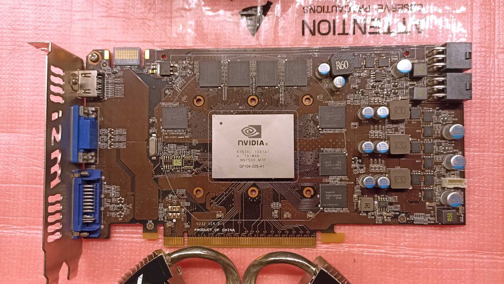 Karta MSI GeForce GTX 460 Cyclone | 1GB GDDR5 | Niesprawdzona | Retro