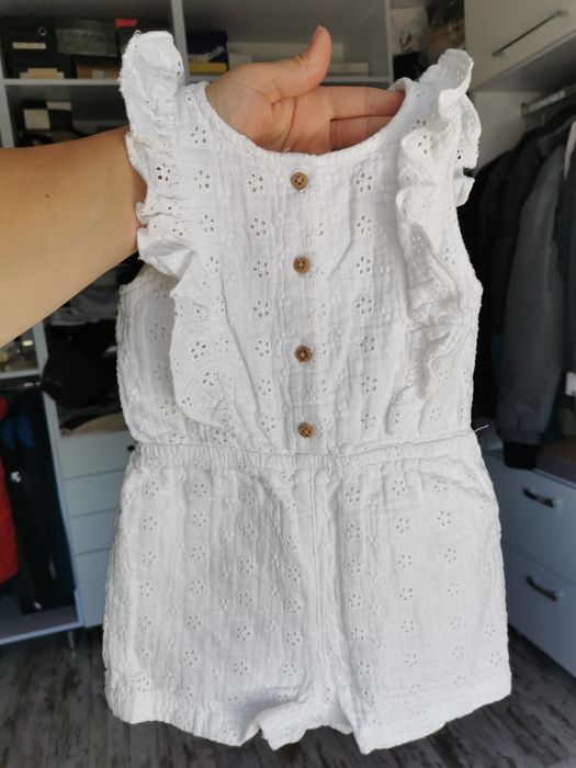 Літній комбінезон на дівчинку. Primark 9-12m 80 cm