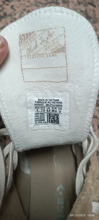 Tênis converse 38.5