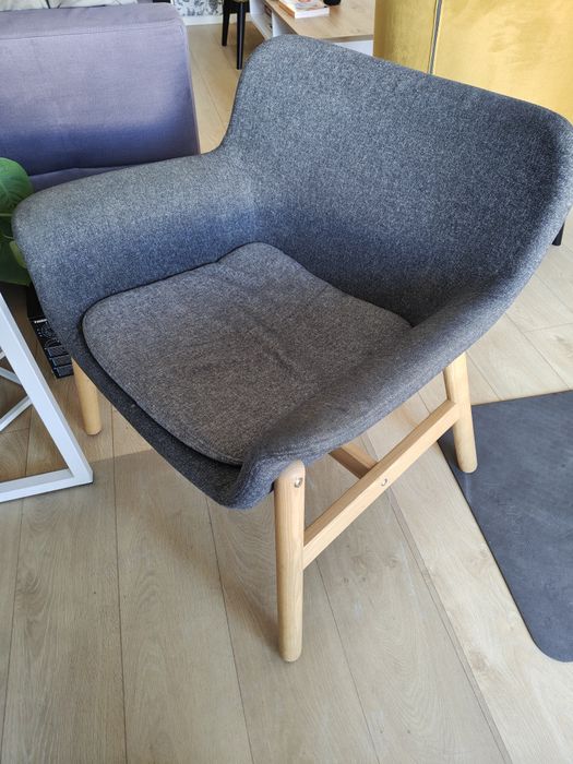 Fotel IKEA szary