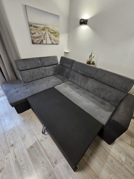 Narożnik z funkcją spania
