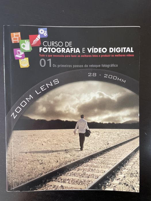 Coleção Livros e cds - Curso de fotografia e video digital
