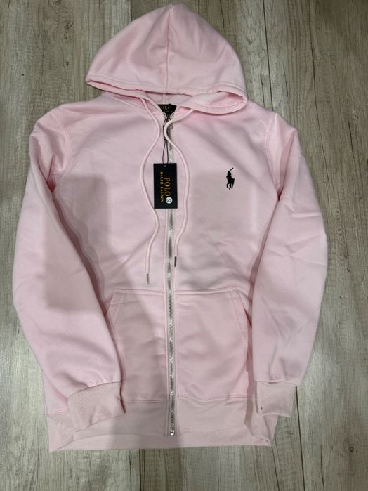 Różowa bluza zapinana Polo Ralph Lauren S