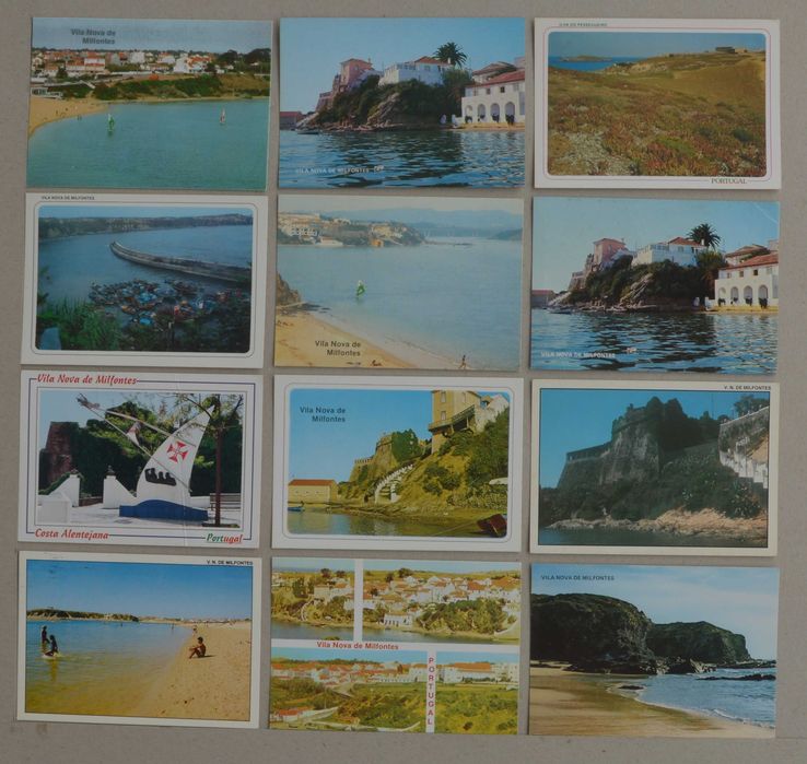 Postais do Alentejo 18 unidades    - olx X11307