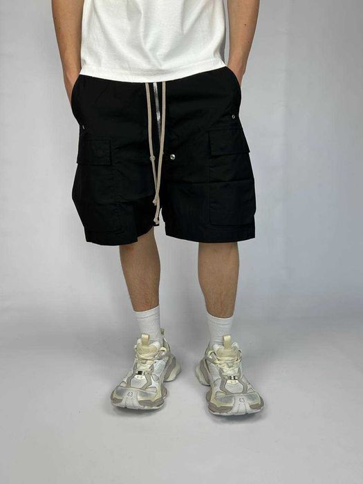Шорти Rick Owens DRKSHDW шорты черные чорні длинные opium довгі black