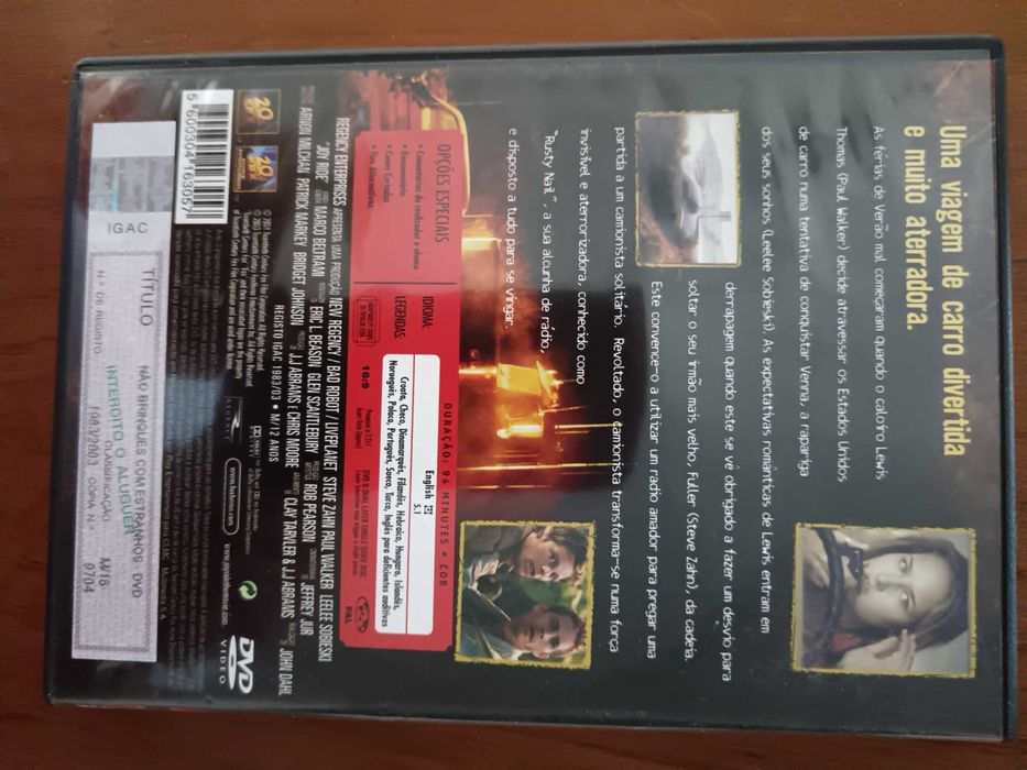 filme dvd original - nao brinques com estranhos