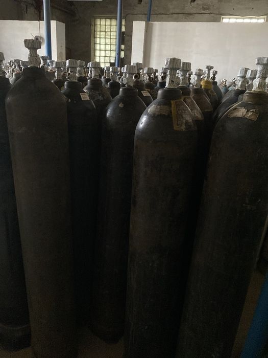 Углекислота кислород аргон ацетилен сварочная смесь азот в баллонах