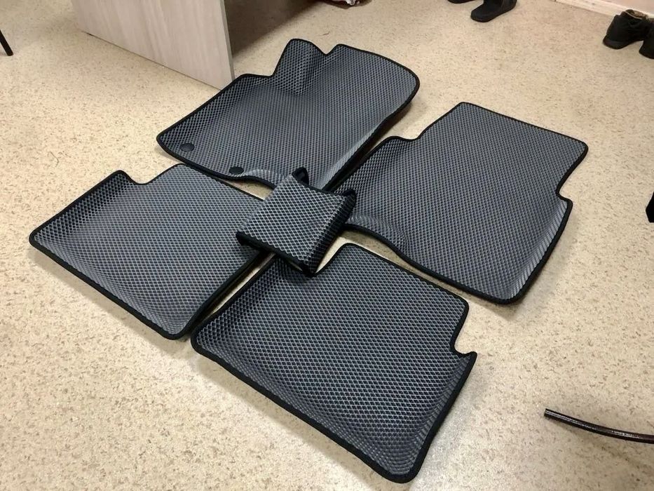 Качественные 3D коврики ЭВА. Ева Килимки с бортиками в салон авто