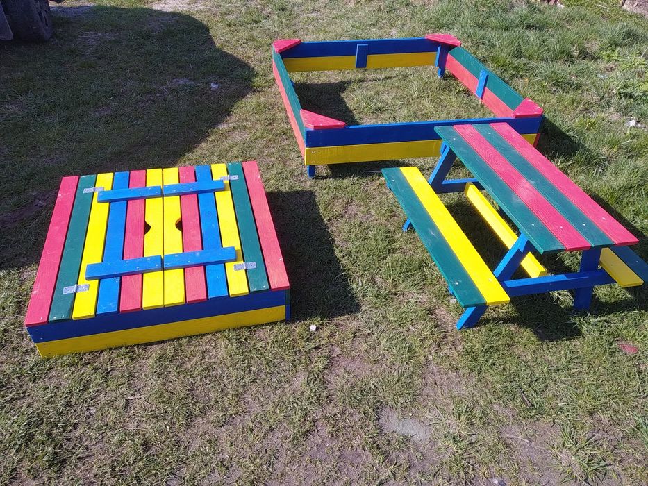 Пісочниця з кришкою! детская песочница!