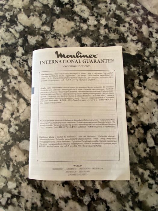 NOVA Fritadeira Sem Óleo Moulinex Easy Fry