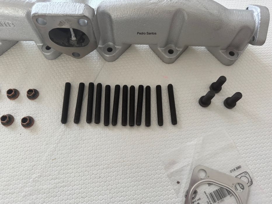 Coletor Colector Escape Ferro Fundido Bmw e60 e61 e65 e46 x5 525d 530d