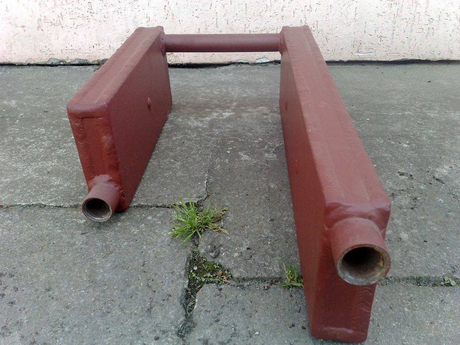 Wężownica (podkowa)  lewa z mufkami 60x40x16