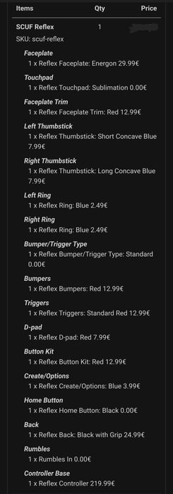 SCUF Reflex Personalizado