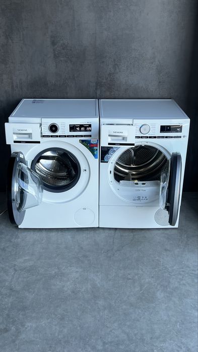 КОМПЛЕКТ Siemens iQ700 стиральная и сушильная машина