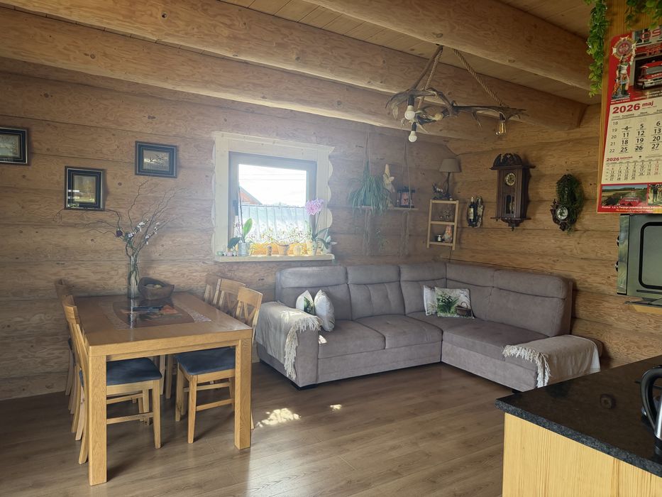 Gdow domek z jacuzzi a'la leśniczówka nad stawem