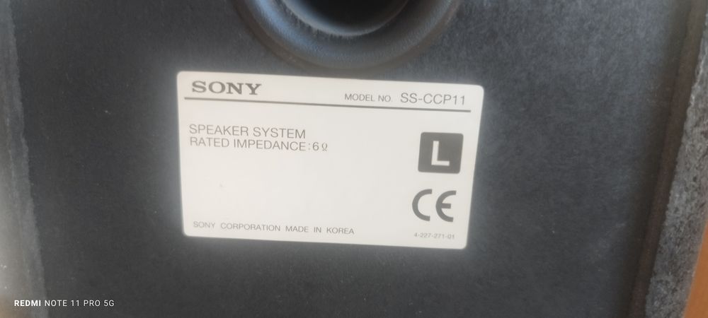 Głośniki Sony  SS -ccp11- 2szt