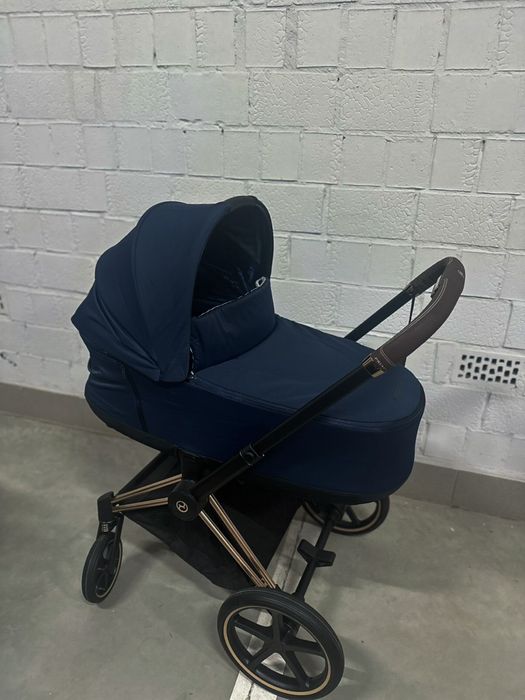 Коляска Cybex Priam 4.0 2в1 Rose Gold /  Nautical blue