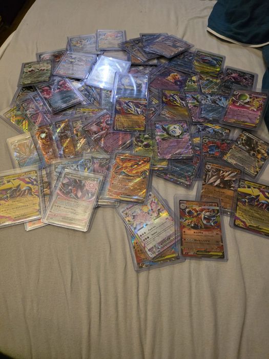 Pokémon karty EX mystery box 10 sztuk wersja angielska