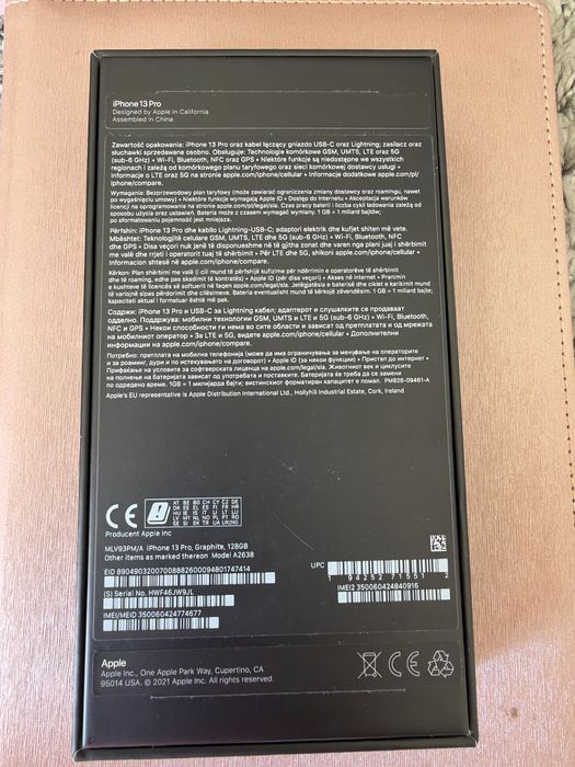 Iphone 13 pro super stan dowod zakupu