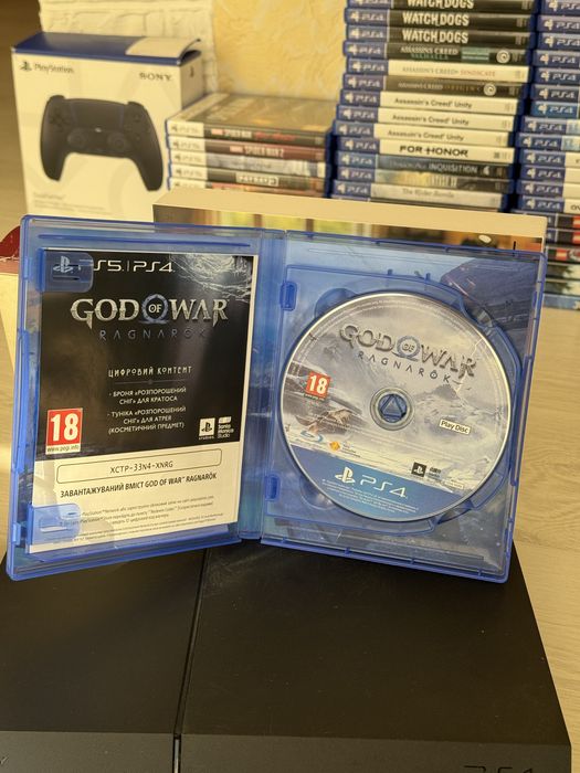Диски God of War Playstation 4/5