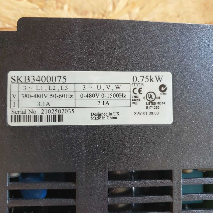 Falownik 0.75kW, Emerson,wiertarka WS-15