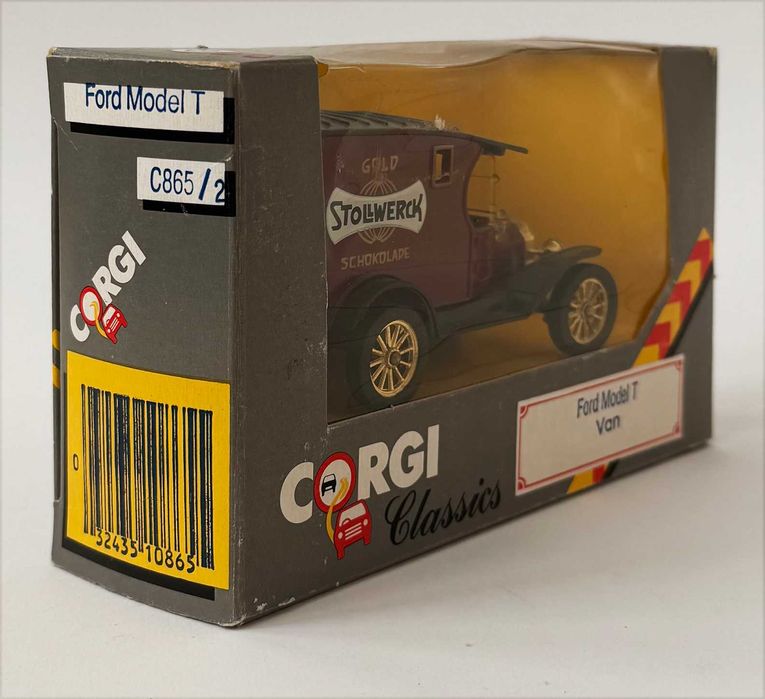 Corgi Classics_FORD Model T Van. Ref. C865/2. Escala 1:43. Completo e como novo.