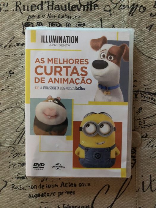 DVD novo curtas a vida secreta dos nossos bichos