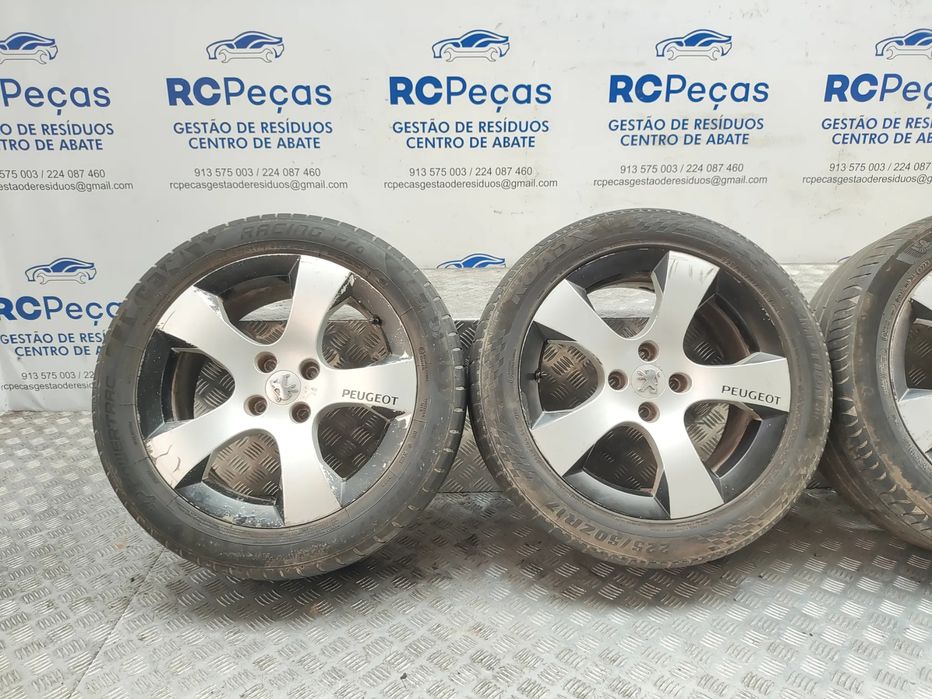 Conjunto de jantes 17 Savara originais Ronal Peugeot 3008 Mk1 7,5J
