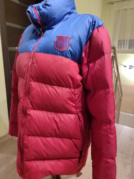 Kurtka męska puchowa nike FC Barcelona