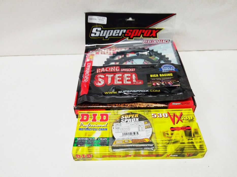 Kits transmissão corrente DID cremalheira e pinhão Superprox GSXR1000