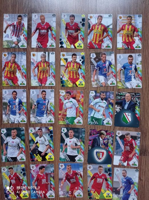 Karty piłkarskie Ekstraklasa Panini XL Adrenalyn