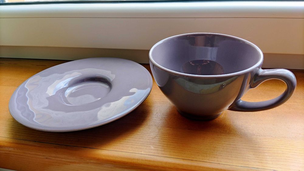 TCHIBO Duża Miska na Dużą Zupę. 500 ml. Piękny Fiolet. Jedyna na OLX!