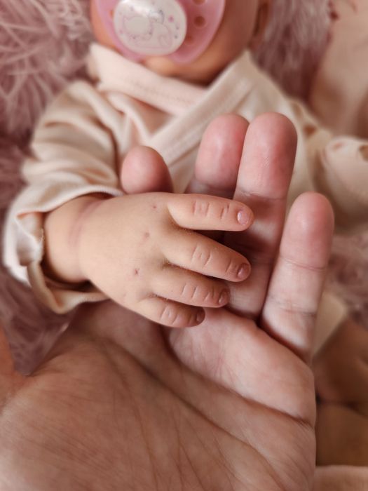 Bebé Reborn original para colecionador com certificado boneca
