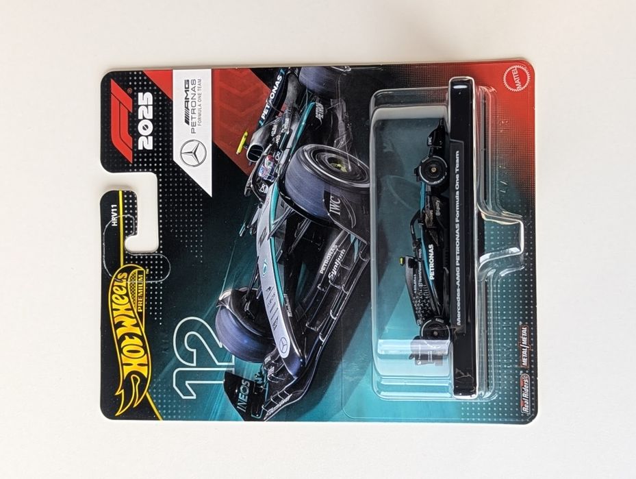 #12 Mercedes-AMG Petronas Kimi Antonelli Hot wheels F1 formula one 1