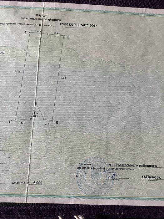 Продам Пай, земельна ділянка