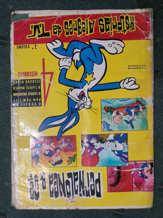 Caderneta de Cromos antiga Pernalonga & Cª 2º Vol - 1967 - Completa