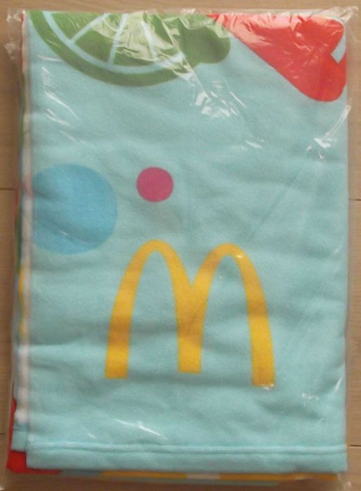 Toalha de Praia McDonalds 2019 Happy Meal