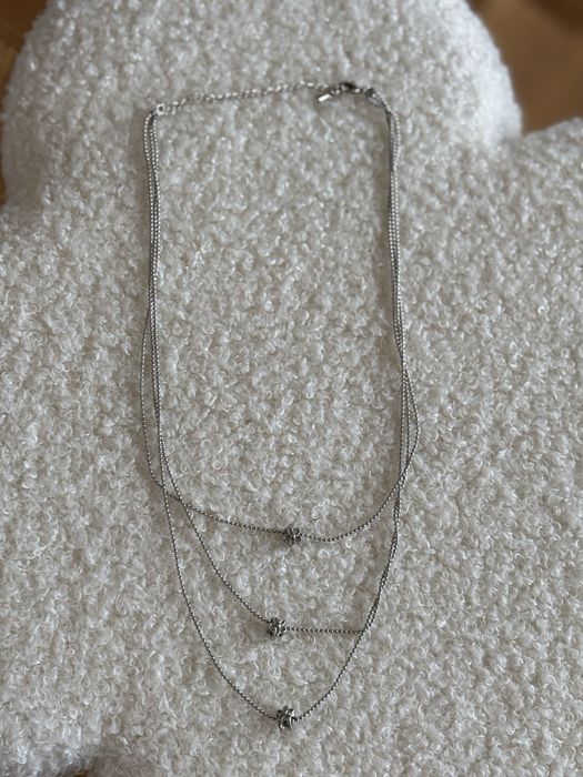 Naszyjnik damski kwiatuszki