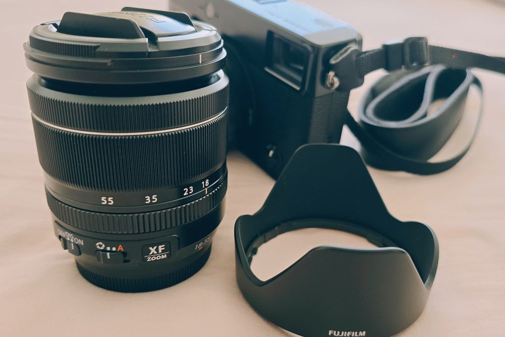 Fujifilm X-Pro 1 + 2 lentes