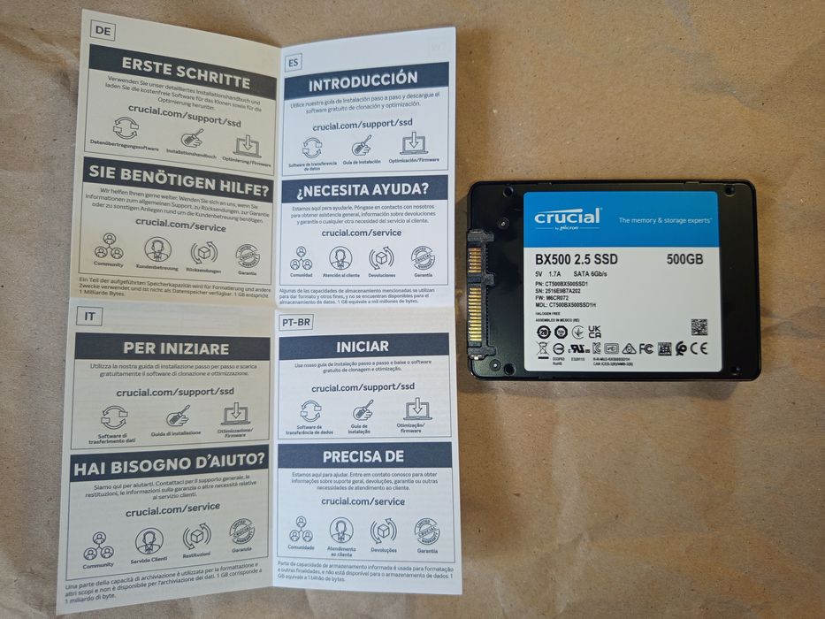 SSD 500gb Диск SATA