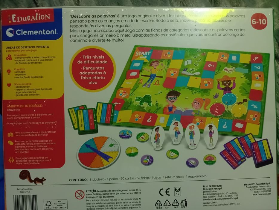 Jogos tabuleiro crianças