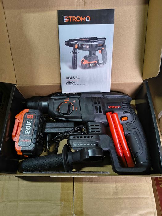 Акумуляторна болгарка Stromo AGA-216 тушка або комплект