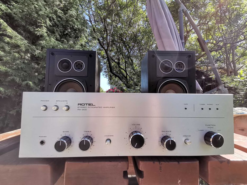 Wzmacniacz Vintage ROTEL RA-300 | Okazja | Stan Bardzo Ładny | 100% Oryginał